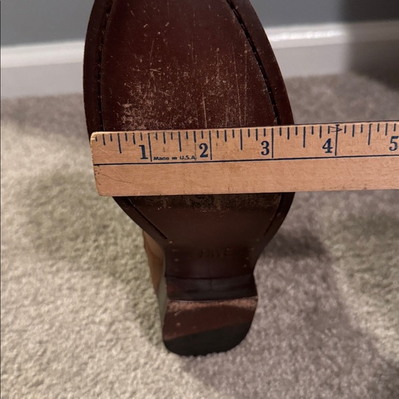 Frye Riding Boots Women’s size 6.5 Marissa Tall Cognac Leather - Picture 9 of 10